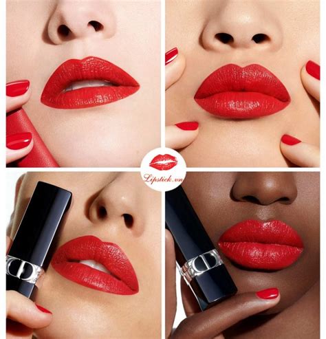 dior 999 matter true red|Dior 999 satin lipstick.